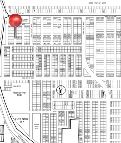 10 Marla Plot For Sale In Phase 7 Block Y