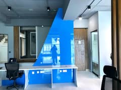 Semi-Furnished Office Space for Rent Gulberg Green, Islamabad Prime Location: Gulberg Green, Islamabad Covered Area: 2,700 Sq. Ft. Floor: 3rd Floor Rent Demand: PKR 4.50 Lac / Month