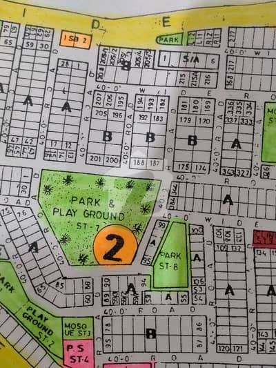 Corner West Open 400 Sq Yards Plot For Sale In Gulistan E Jauhar Block 2