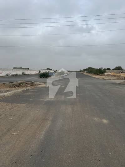 Plot Available For Sale Karachi Bar Sectar 27a West Open 40 Feet Road Plot