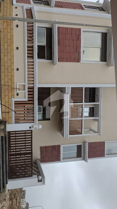 Brand New 120 Sq. Yd. Corner House for Sale Block M, Naya Nazimabad (School Facing)