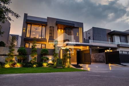 1 Kanal Brand New Ultra Modern House For Sale In DHA Phase 7, Lahore Prime Location Near Raya