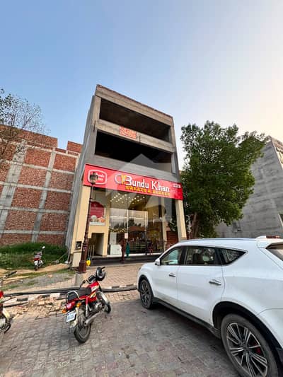 8 Marla Building 1st & 2nd Floor Available For Rent In Lake City DownTown Facing Ring Road