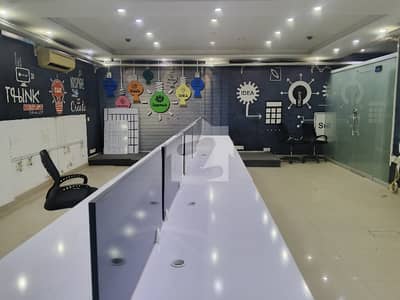 08 MARLA COMMERCIAL FULLY FURNISHED FLOOR WITH LIFT AVAILABLE