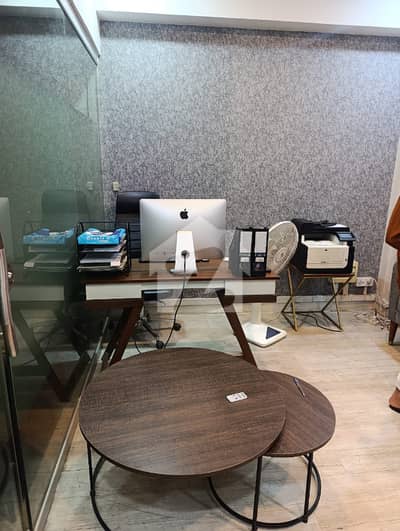 Prime 800 Sq. Ft. Mezzanine Floor Office For Sale On Main Jinnah Avenue,
