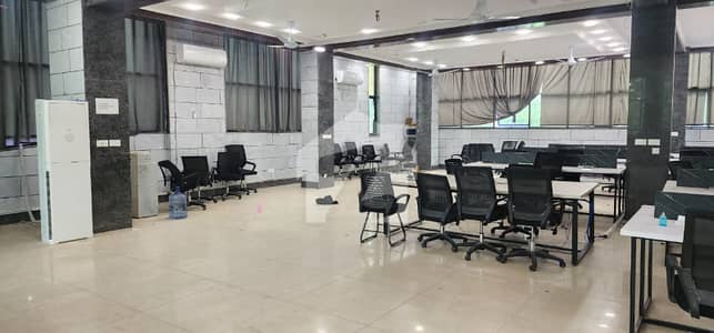 G-7 12,000 Sqft Furnished Building With Lift Parking For Rent