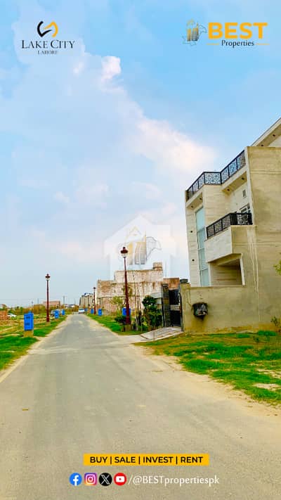5 Marla Plot For SALE On Cheap Prices In Sector M7 C2 Lake City Lahore