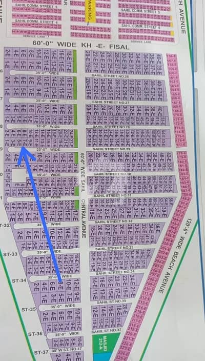 PLOT FOR SALE  SAHIL STREET 29  PLOT NO 5E 300YARDS DEMAND 7.80 CRORE  PHASE 8 DHA KARACHI CONTACT 0300 2626059