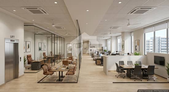 Premium Fully Furnished Office For Rent In Bukhari Commercial, DHA Phase 6
