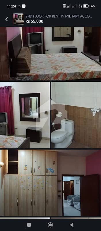 Furnished 8 Marla upper portion available for rent Furnished 8 Marla upper portion available for rent