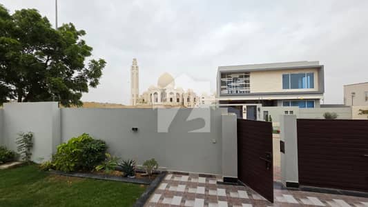 Grand Mosque Facing | Luxury 7 Bedroom Villa with Basement | Bahria Town Karachi