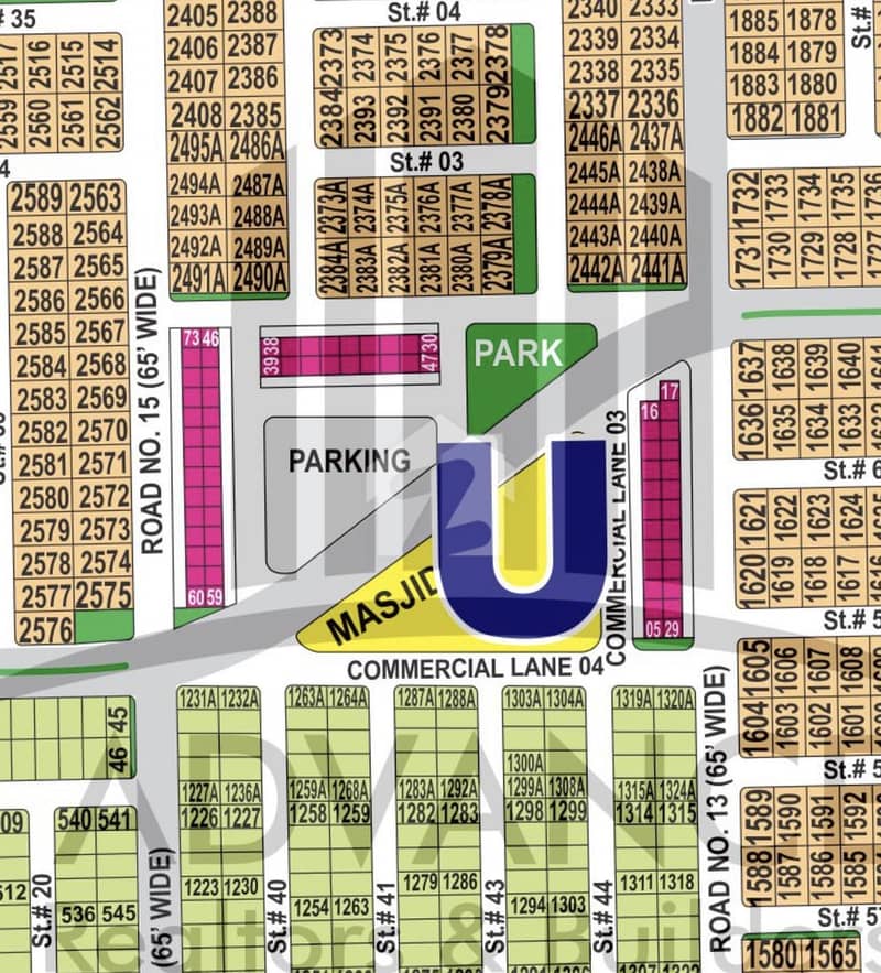 SECTOR- U 1+ 1 KANAL POSSESSION PAIR PLOTS AVAILABLE SECTOR- U 1+ 1 KANAL POSSESSION PAIR PLOTS AVAILABLE