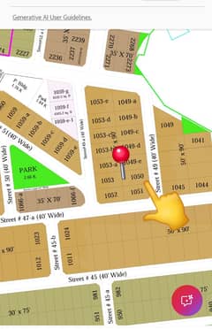 Beautiful Solid Land Kanal Plot For Sale Phase 7