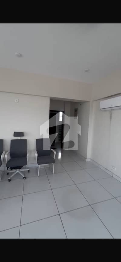 Semi furnished corner office prime location Semi furnished corner office prime location