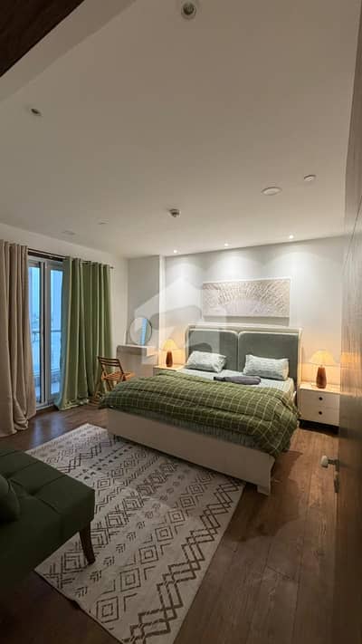 Furnished 1-Bed Apartment | Park Facing | Ground Floor | Penta Square DHA Phase 5