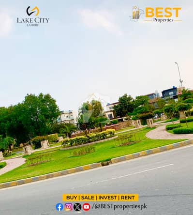 10 Marla Residential Plot for SALE in Sector M-7 Block C Lake City Lahore