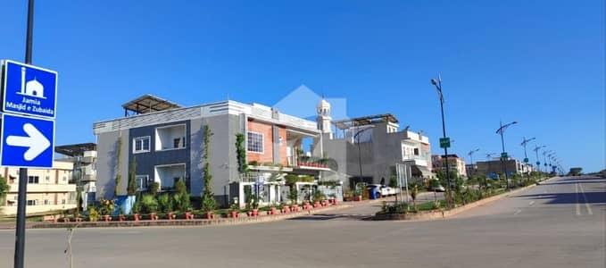 Bahria Enclave Islamabad Sector C2 9 Marla Road 10 Front & Back Open Front of Zubaida Masjid Plot For Sale Close to Main Gate