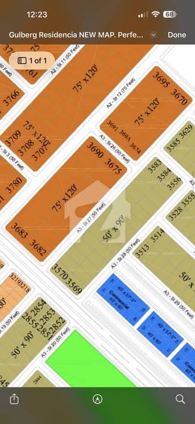 Gulberg Residencia Block A 3551 Plot Available For Sale Gulberg Residencia Block A 3551 Plot Available For Sale