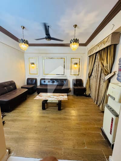 Falaknaz Dynasty Furnished 2 Bedrooms Drawing and Dining (1100 SQFT) Available For Rent