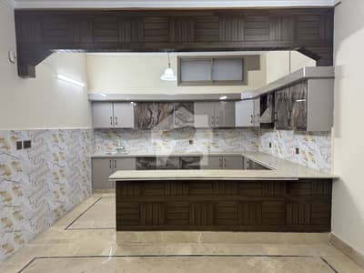 WELL MAINTAINED 240 SQ YARDS 1st Floor 3 BED D/D Portion Available For Rent