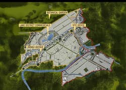 DHA Margala Orchard block G plot 40x80 for sale.