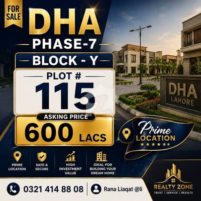 Prime location 1K Y-116 DHA-7 Lahore