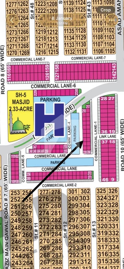 Good location commercial available for sale