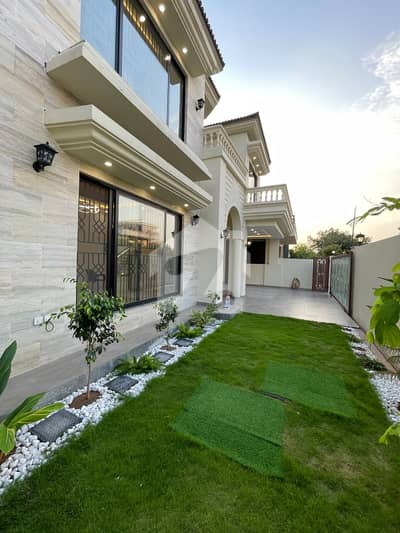 Luxury & Designer Brand New House is Available For Sale  Just 1 Mnt Drive From the Main Gate!!