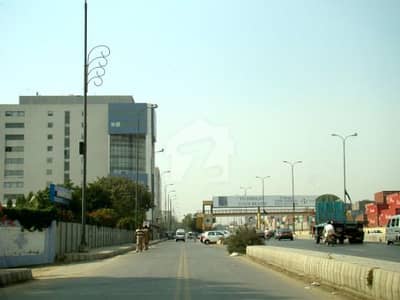 High Rise project Plot 5500 Square yards plot Available for Sale between II Chundrigar road and M. T khan Road