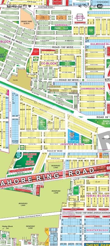 11.5 Marla Corner Plot for Sale Janiper Block, Bahria Town Lahore