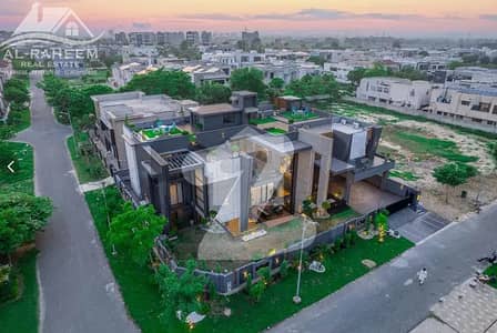 OWNER NEEDY 2 KANAL BRAND NEW ULTRA MODERN CORNER FULLY FURNISHED VILLA FOR SALE IN PHASE 6 NEAR TO RAYA.