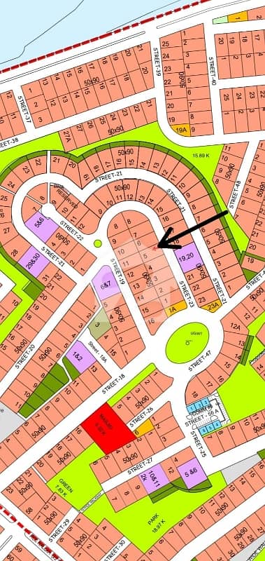 1 Kanal Elite Plot for Sale DHA 5 Sector C | 4.50 Crore Prime Deal