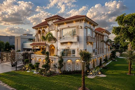 1 KANAL CORNER MOST ELEGANT BRAND NEW SPANISH BUNGALOW FOR SALE IN DHA PHASE 6 LAHORE