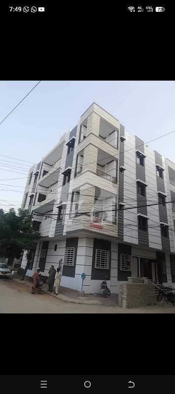 Flat Sized 1300 Square Feet In PCSIR Housing Society 3bed Dd Lease West Open 3side Corner With Roof