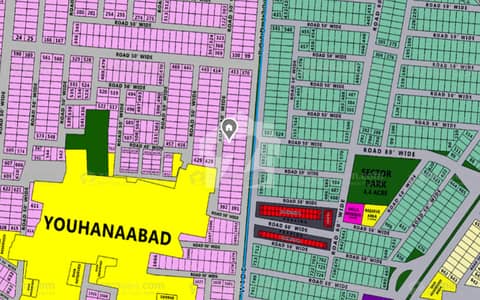 1 Kanal Boundary Wall Plot for Sale | DHA Phase 9 Prism