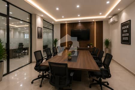Premium Well Furnished Commercial Building for Rent | Ground + 2 | Lift Installed | Opposite Omega Mall, North Karachi