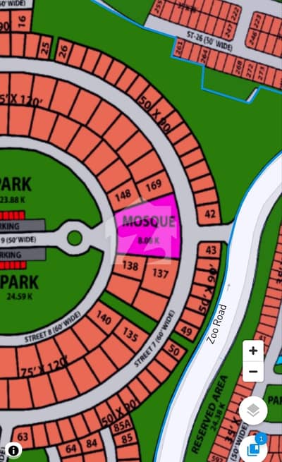 4 Kanal Plot In Bahria Phase 8 Club City 4 Kanal Plot In Bahria Phase 8 Club City