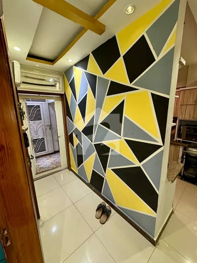 3 Bed Dd with roof Flat For Sale Chayell Apartment Block 11 Gulistan e Johar Karachi
