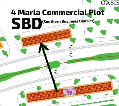 4- MARLA COMMERCIAL SBD MAIN 300" ROAD FACING NEAR IQBAL GATE