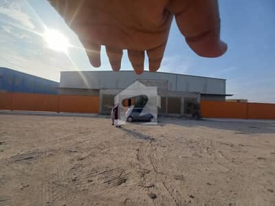 Port Qasim Authority Eastern Zone Main Road Near *FFBL* 2 Acre Warehouse Plot 10 Rooms For Admin Area Ready Ground Double Side Road