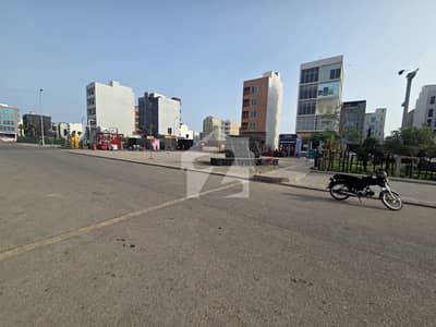 High-ROI 100 Sq. Yds Commercial Plot near Creek Walk Food Street, DHA Phase 8