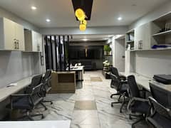 Blue Area Fully Furnished Office For Rent. Luxury Furnished