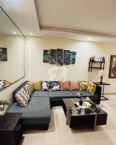 Gold Crest Fully Furnished 1-Bed Apartment Available for Rent