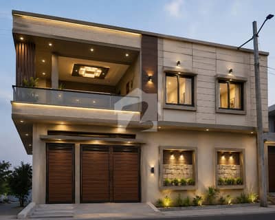 saadi garden block 4 house for sale  corner ground+ one