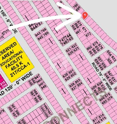 For Sale - 1 Kanal Plot # T696 in Phase 8
