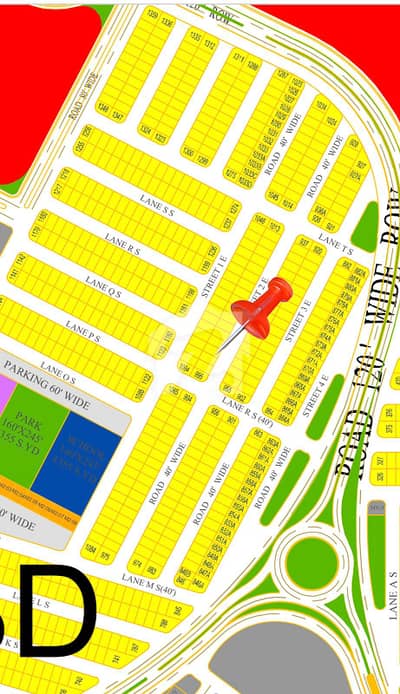 Sector 3-D, Where Prime Location Meets Future Prosperity. First Belt, Close To 120'Ft Road 125 Yards Plot For Sale