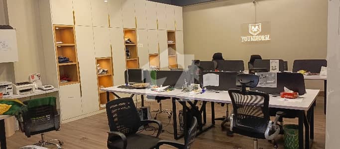 Office Available for Sale Along With Rental Income at Main Shaheed e Millat Road