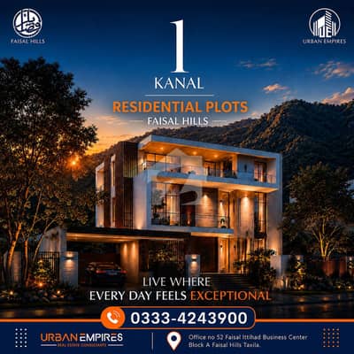50x90 Plot For Sale In Faisal Hill A Block