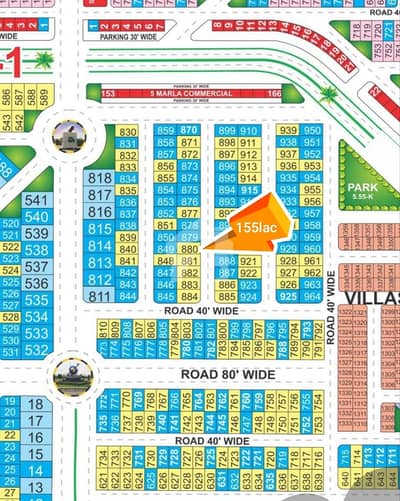 10 Marla Plot For Sale Bahria Orchard Block Central 10 Marla Plot For Sale Bahria Orchard Block Central