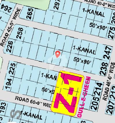 For Sale - 1 Kanal Plot In Z1 IVY Green